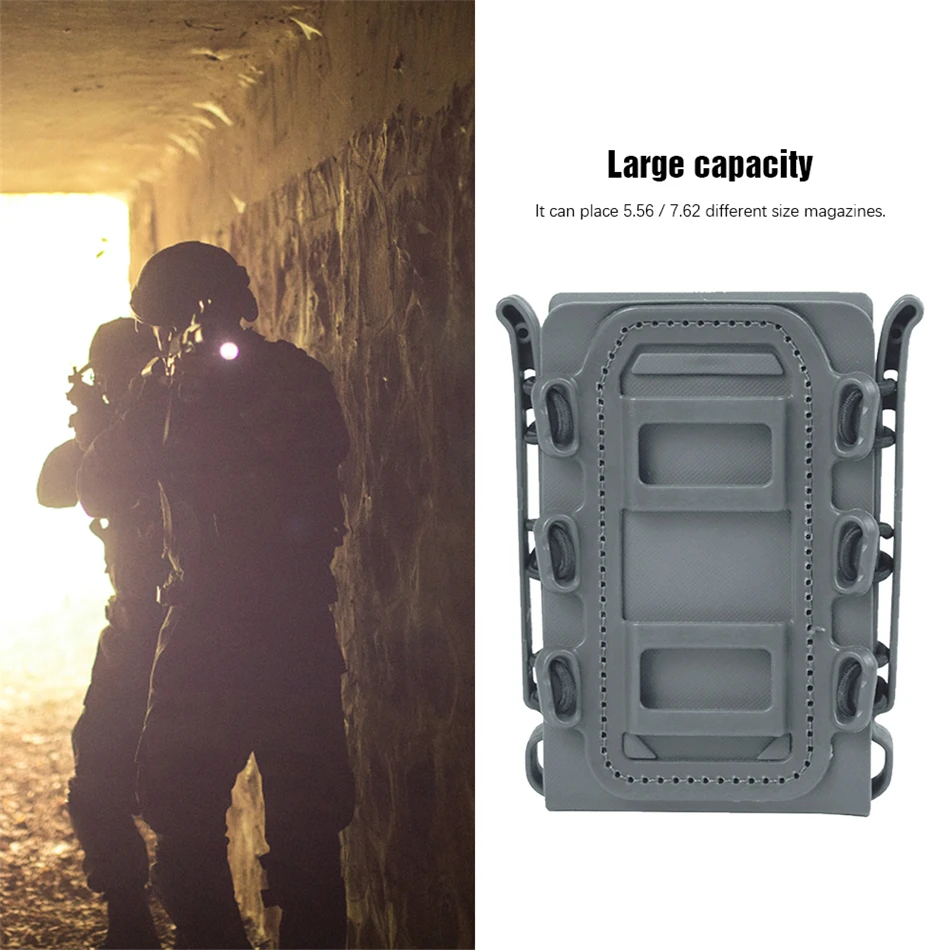Soft Shell Scorpion Rifle Mag Carrier Magzine Pouch Magazine Holder for All 5.56 7.62 Live Shooter Game 
Soft Shell Scorpion Rifle Mag Carrier Magzine Pouch Magazine Holder for All 5.56 7.62 Live Shooter Game