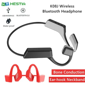 K08J Bone Conduction Concept 5.0 Bluetooth Headset Ear-hook Neckband Sports Wireless Headphone USB Charging Waterproof Earphone
K08J Bone Conduction Concept 5.0 Bluetooth Headset Ear-hook Neckband Sports Wireless Headphone USB Charging Waterproof Earphone