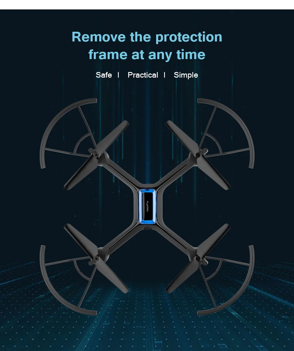 Flymax 2 WiFi Quadcopter 2.4G FPV Streaming Drone 