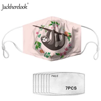 Jackherelook Cartoon Sloth Animal Print Women Anti-Dust Mouth Face Mask Pink Dustproof PM2.5 Filters 7PCS Washable Mascarilla
Jackherelook Cartoon Sloth Animal Print Women Anti-Dust Mouth Face Mask Pink Dustproof PM2.5 Filters 7PCS Washable Mascarilla