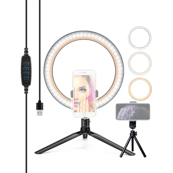 2 Pcs Photographic Large Selfie Ring Lamp Blogger Desktop Light with Tripod Stand Holder for Phone Makeup Video Photo YouTube
2 Pcs Photographic Large Selfie Ring Lamp Blogger Desktop Light with Tripod Stand Holder for Phone Makeup Video Photo YouTube