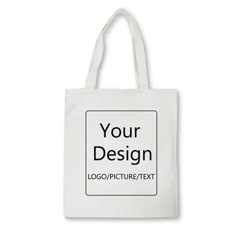 Customized Add Your Design Logo/picture/text Custom Shopping Canvas Bags Tote Bag Print Original Design White Unisex Travel Bags
Customized Add Your Design Logo/picture/text Custom Shopping Canvas Bags Tote Bag Print Original Design White Unisex Travel Bags