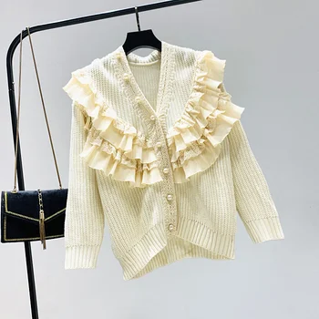 Sweater Cardigan Coat Female Korean-Style Fashion Purple Cardigan Loose Lazy Wind Temperament Spring Autumn Sweater Top Ladies
Sweater Cardigan Coat Female Korean-Style Fashion Purple Cardigan Loose Lazy Wind Temperament Spring Autumn Sweater Top Ladies