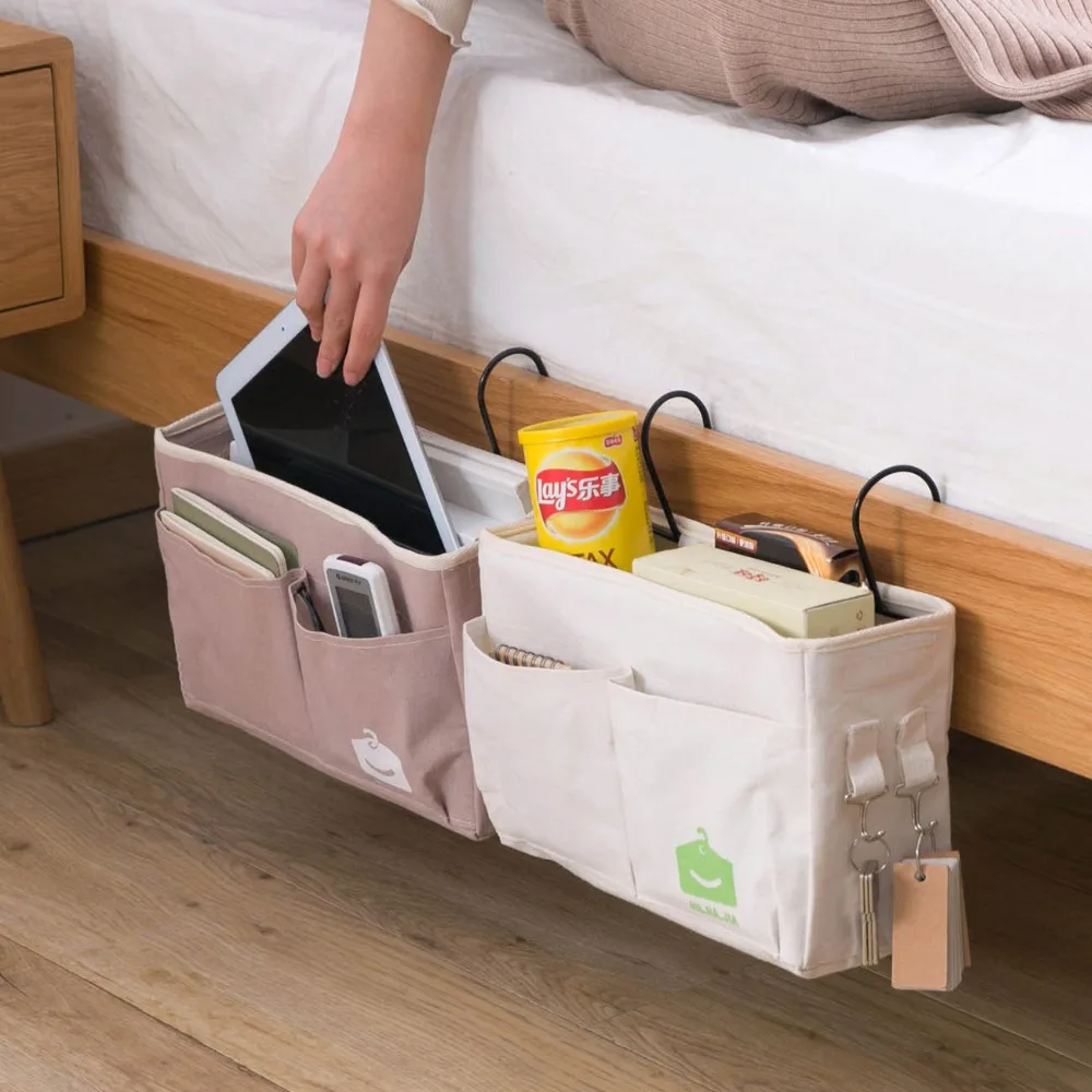 Bedside Canddy Storage Bag Pockets Table Sofa Hanging Storage Bag Magazine Smart Phone Remote Control Organizer Rack Shelf
Bedside Canddy Storage Bag Pockets Table Sofa Hanging Storage Bag Magazine Smart Phone Remote Control Organizer Rack Shelf