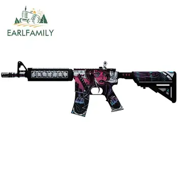 EARLFAMILY 13cm x 4.2cm for Neo Noir M4A4 CSGO Skin Auto Bumper Decal Window Vinyl Car Sticker DIY 3D Waterproof Decoration
EARLFAMILY 13cm x 4.2cm for Neo Noir M4A4 CSGO Skin Auto Bumper Decal Window Vinyl Car Sticker DIY 3D Waterproof Decoration