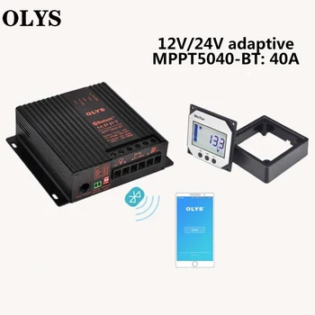 OLYS 40A Mppt 12/24V Bluetooth Mppt Solar Charge Controller 12/24V Adaptive Controller Smart Controller Car Home Power Supply
OLYS 40A Mppt 12/24V Bluetooth Mppt Solar Charge Controller 12/24V Adaptive Controller Smart Controller Car Home Power Supply