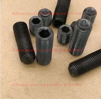 12.9 grade steel Set screw UNF 7/16-20 Fine pitch Grub Screws Inner Hex Socket point cup end fastener hardware black
12.9 grade steel Set screw UNF 7/16-20 Fine pitch Grub Screws Inner Hex Socket point cup end fastener hardware black