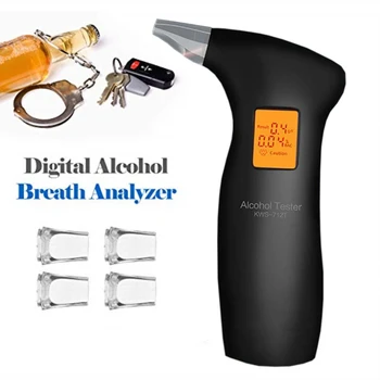 Driver Alcohol Tester Measuring Drunk Driving Blowing Type Detector Special Inspection Alarm Instrument Artifact Exhaler LCD
Driver Alcohol Tester Measuring Drunk Driving Blowing Type Detector Special Inspection Alarm Instrument Artifact Exhaler LCD