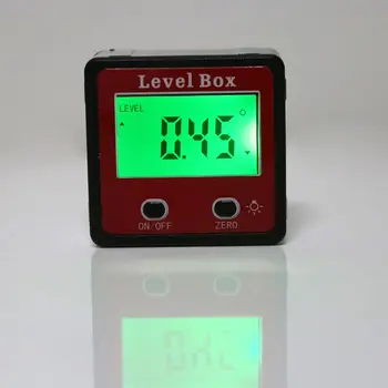 Digital Inclinometer Spirit Level Protractor Angle Gauge Meter Bevel Level Box with Magnet L69A
Digital Inclinometer Spirit Level Protractor Angle Gauge Meter Bevel Level Box with Magnet L69A