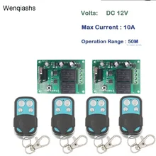 Wenqiashs Switch DC 12V 10A 2CH Remote Control Wireless Receiver Relay Module for rf 433MHz Remote Change Current Direction / Mo
Wenqiashs Switch DC 12V 10A 2CH Remote Control Wireless Receiver Relay Module for rf 433MHz Remote Change Current Direction / Mo