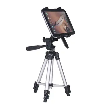 Universal Retractable Adjustable 180 Degree Rotating Tablet Holder Stand Tripod Mount for All More 7 To 14 Inches Tablets (75cm)
Universal Retractable Adjustable 180 Degree Rotating Tablet Holder Stand Tripod Mount for All More 7 To 14 Inches Tablets (75cm)