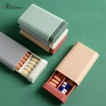 OYOREFD Portable 6 Grid Pill Box Seal Pill Storage Organizer Outdoor Travel Pill Dust-proof Protect Container Mini Medicine Case
OYOREFD Portable 6 Grid Pill Box Seal Pill Storage Organizer Outdoor Travel Pill Dust-proof Protect Container Mini Medicine Case