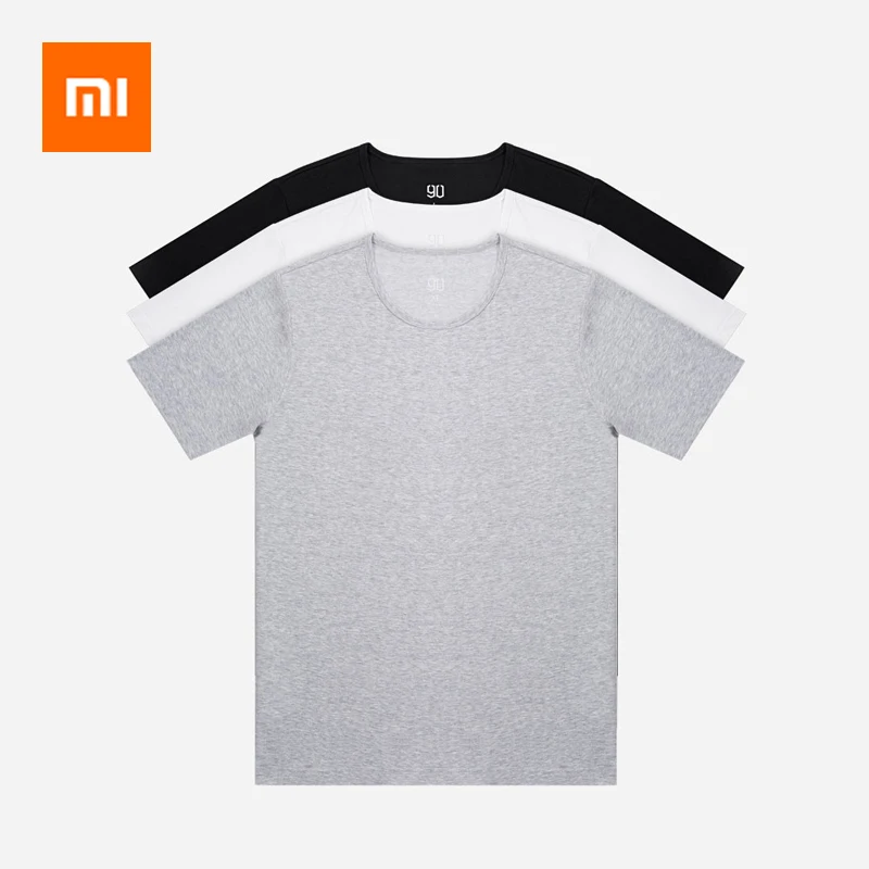 2Pack Xiaomi Silver Ion Anti-Baterial Men T-shirt Simple Pure Color Summer Short Sleeve Casual T Shirt Tee Tops Skin-friendly
2Pack Xiaomi Silver Ion Anti-Baterial Men T-shirt Simple Pure Color Summer Short Sleeve Casual T Shirt Tee Tops Skin-friendly