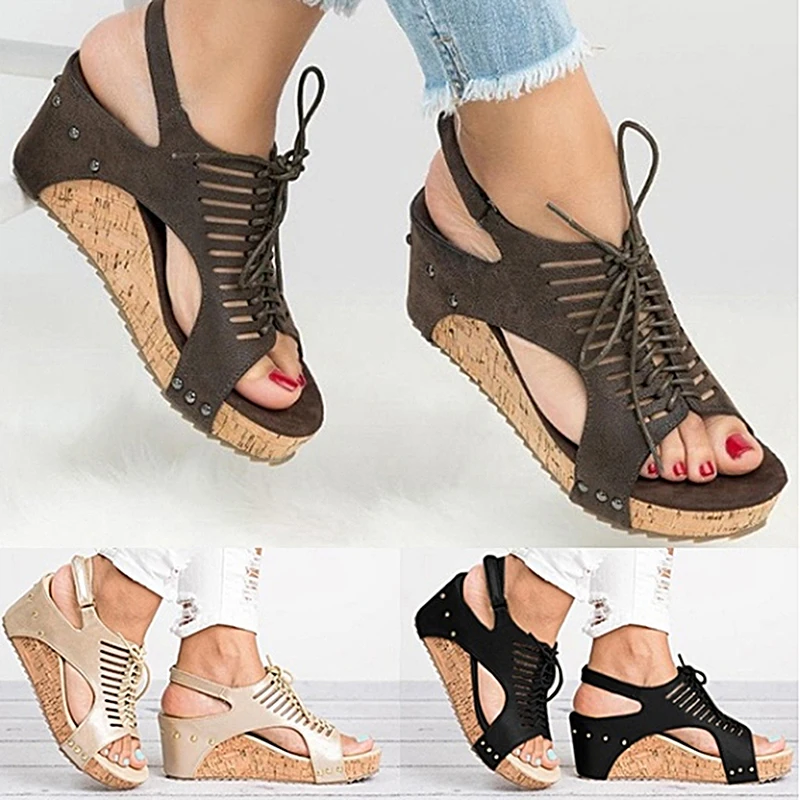Female Sandals PU Rubber 3 Color Wedge Slim Fashion Wild Handmade Beaded Sandals Women High Heels
Female Sandals PU Rubber 3 Color Wedge Slim Fashion Wild Handmade Beaded Sandals Women High Heels