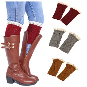 Womens Winter and Fall Comfy Short Lace Decor Crochet Leg Warmers Knit Boot Cuffs Socks Boot Warmers Boot Toppers Gaiters
Womens Winter and Fall Comfy Short Lace Decor Crochet Leg Warmers Knit Boot Cuffs Socks Boot Warmers Boot Toppers Gaiters