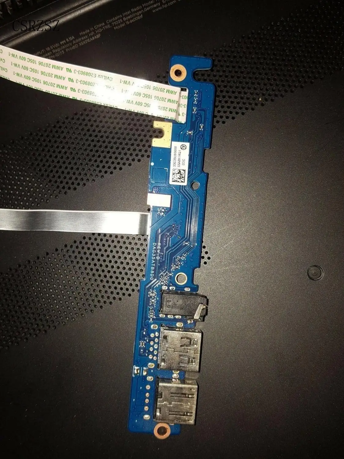 Original For HP OMEN 15-AX Laptop USB Interface Audio 15-ax006nf DAG35ATB8D0 Board
Original For HP OMEN 15-AX Laptop USB Interface Audio 15-ax006nf DAG35ATB8D0 Board