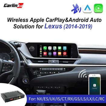 Wireless Carplay dongle for Lexus ES/RX/IS/LS/UX/LX/NX/C 2014-2019 Multimedia Wireless Apple CarPlay & Android auto Retrofit Kit
Wireless Carplay dongle for Lexus ES/RX/IS/LS/UX/LX/NX/C 2014-2019 Multimedia Wireless Apple CarPlay & Android auto Retrofit Kit