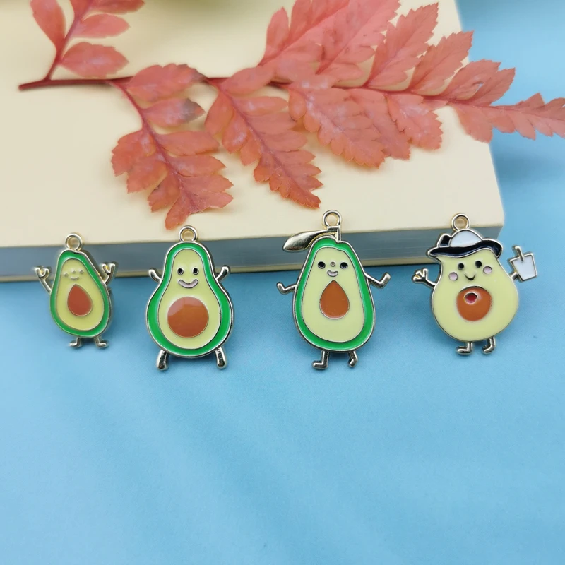 10pcs/Bag Funny Dancing Avocado Pendant Gold Metal Enamel Charms For DIY Hair Earring Jewelry Making Accessories
10pcs/Bag Funny Dancing Avocado Pendant Gold Metal Enamel Charms For DIY Hair Earring Jewelry Making Accessories