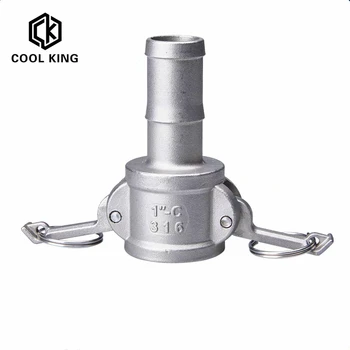 CK DN15 DN20 DN25 DN32 DN40 DN50 Hose Tail Barb SS304 Type C Trash Pump Adapter Female Camlock Fittings Cam Groove
CK DN15 DN20 DN25 DN32 DN40 DN50 Hose Tail Barb SS304 Type C Trash Pump Adapter Female Camlock Fittings Cam Groove