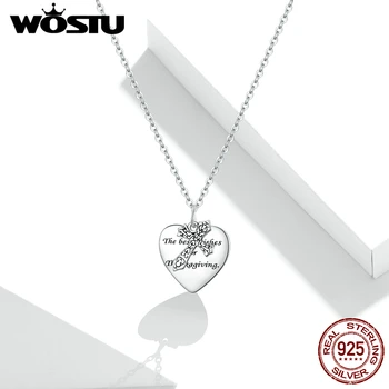 WOSTU 925 Sterling Silver Luxury Vine Cross Chain silver Necklace for Women Jewelry 2020 New Bijoux Girl Gifts necklace BKN416
WOSTU 925 Sterling Silver Luxury Vine Cross Chain silver Necklace for Women Jewelry 2020 New Bijoux Girl Gifts necklace BKN416