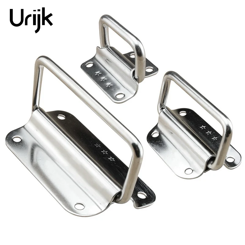 4pcs Cabinet Pull Thick Stainless Steel Pull Ring Handle Loaded Trunk Drawer Toolbox Cabinet Chest Lifting Puller Handle
4pcs Cabinet Pull Thick Stainless Steel Pull Ring Handle Loaded Trunk Drawer Toolbox Cabinet Chest Lifting Puller Handle