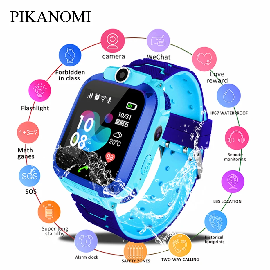 New Children Smart Watch Kid LBS Location Wrist Watch IP67 Waterproof Baby Anti-lost Watch With SOS Call Camera VS S12 Q50 Q528
New Children Smart Watch Kid LBS Location Wrist Watch IP67 Waterproof Baby Anti-lost Watch With SOS Call Camera VS S12 Q50 Q528