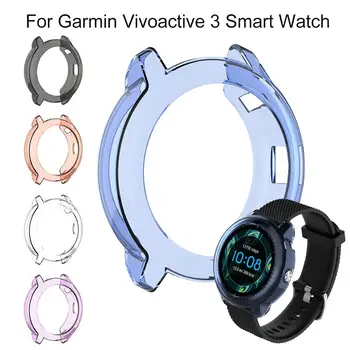 For Garmin Vivoactive 3 Smart Watch Cover High Quality TPU Silicone Protector Case Cover Protective Shell Diameter 46MM
For Garmin Vivoactive 3 Smart Watch Cover High Quality TPU Silicone Protector Case Cover Protective Shell Diameter 46MM