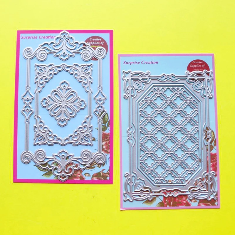 Cutting dies 2-Set Combination Victorian frame Cardmaking & Scrapbooking DIY Metal dies
Cutting dies 2-Set Combination Victorian frame Cardmaking & Scrapbooking DIY Metal dies