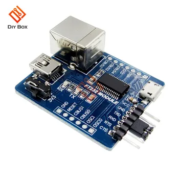 1pcs 3-in-1 FT232RL USB Transfer Serial Port Module FT232 Module B Type / MINI / Micro Three Interface To UART
1pcs 3-in-1 FT232RL USB Transfer Serial Port Module FT232 Module B Type / MINI / Micro Three Interface To UART