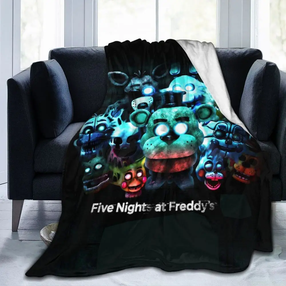 Five Nights At Freddy's Ultra Soft Cozy Throw Lightweight Micro Flannel Fleece Sofa All Season Living Room/Bedroom Warm Blanket
Five Nights At Freddy's Ultra Soft Cozy Throw Lightweight Micro Flannel Fleece Sofa All Season Living Room/Bedroom Warm Blanket