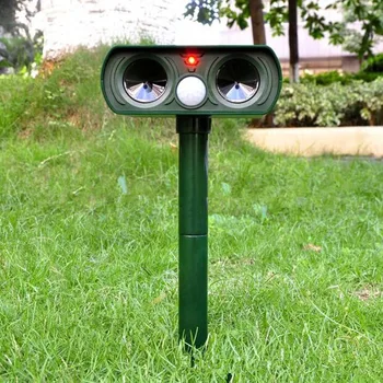 Effective Outdoor Solar Mosquito Mouse Dog Boar Cat Wolf Snake Eagle Drive Alarm Infrared Sensor Ultrasonic Drive LED Flash Stop
Effective Outdoor Solar Mosquito Mouse Dog Boar Cat Wolf Snake Eagle Drive Alarm Infrared Sensor Ultrasonic Drive LED Flash Stop