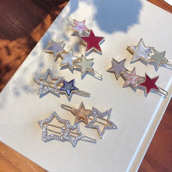 Japanese-style Cellulose Acetate Sheet Rhinestone Barrettes Five-pointed Star Frog Retro Red GIRL'S Side Clip South Korea INS He
Japanese-style Cellulose Acetate Sheet Rhinestone Barrettes Five-pointed Star Frog Retro Red GIRL'S Side Clip South Korea INS He