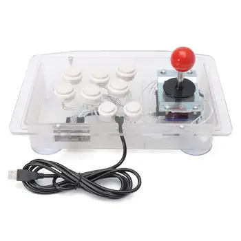 Computer Game Joystick With Transparent Colors and USB Connector for Windows Win7 Win8 Win10 PC arcade games, plug & play
Computer Game Joystick With Transparent Colors and USB Connector for Windows Win7 Win8 Win10 PC arcade games, plug & play