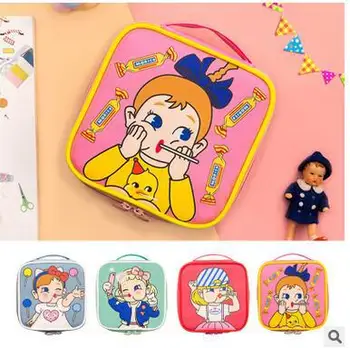 Bang Bang Makeup Bag with Handle Cute GIRL'S Cartoon Printed Large-Volume Square Makeup Bag
Bang Bang Makeup Bag with Handle Cute GIRL'S Cartoon Printed Large-Volume Square Makeup Bag