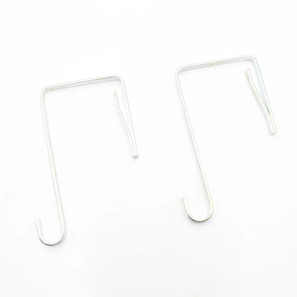 2PCS Household Stainless Steel Door Hook Wall Mounted Hanger Over the Door Metal Hook Door Organizer
2PCS Household Stainless Steel Door Hook Wall Mounted Hanger Over the Door Metal Hook Door Organizer