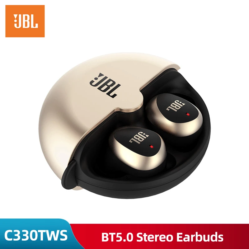 Original JBL C330TWS Wireless Earphones Bluetooth V5.0 Earbuds Stereo Microphone In Ear with Charging Box Wireless Earbuds
Original JBL C330TWS Wireless Earphones Bluetooth V5.0 Earbuds Stereo Microphone In Ear with Charging Box Wireless Earbuds