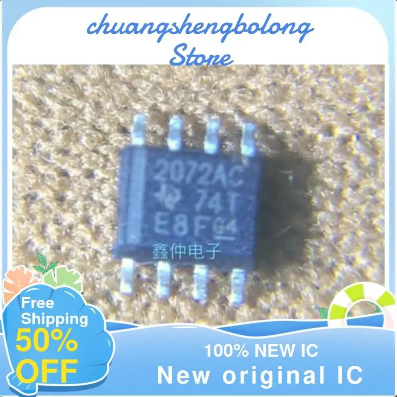 5 шт., TLE2072 TLE2072ACDR 2072AC SOP-8, новый оригинальный линейный регулятор IC, лампа-усилитель
5 шт., TLE2072 TLE2072ACDR 2072AC SOP-8, новый оригинальный линейный регулятор IC, лампа-усилитель
