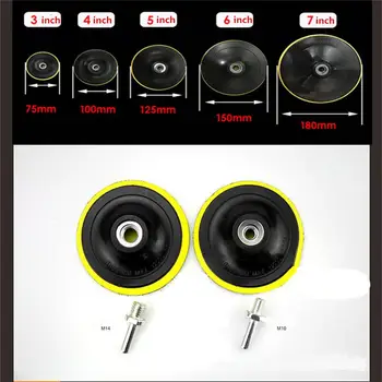 Car Wax Polishing Buffing Pad Backing Plate Hooking Looping Grinding Machine Self-adhesive Auto Polishing Machine Tool M14 M10
Car Wax Polishing Buffing Pad Backing Plate Hooking Looping Grinding Machine Self-adhesive Auto Polishing Machine Tool M14 M10