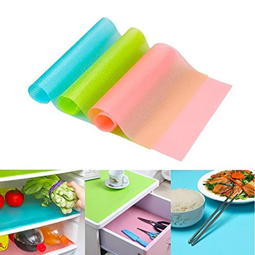 

1pcs Refrigerator Pad Antibacterial Antifouling Mildew Moisture Absorption Pad Refrigerator Mats Fridge