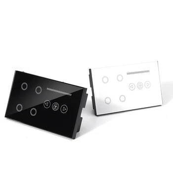 Smart WIFI Switch Fan Speed APP Phone Remote control 4 Gang Light Switch WiFi Ceiling Fan Switch For Alexa Google Smart Life
Smart WIFI Switch Fan Speed APP Phone Remote control 4 Gang Light Switch WiFi Ceiling Fan Switch For Alexa Google Smart Life