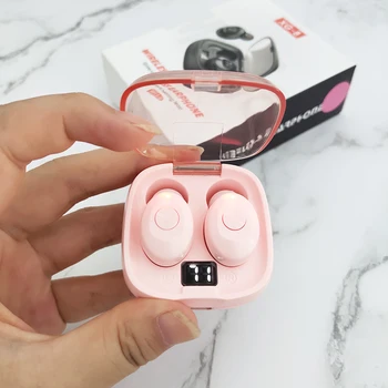 TWS BT5.0 Bluetooth Headset Wireless Earbuds In-Ear stereo wireless earphone with dual microphone IPX5 waterproof For All Phone
TWS BT5.0 Bluetooth Headset Wireless Earbuds In-Ear stereo wireless earphone with dual microphone IPX5 waterproof For All Phone