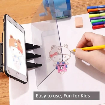 2020 Optical Image Drawing Board Sketch Reflection Dimming Bracket Painting Mirror Plate Tracing Copy Table Projection FP8
2020 Optical Image Drawing Board Sketch Reflection Dimming Bracket Painting Mirror Plate Tracing Copy Table Projection FP8