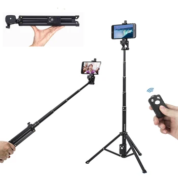 YUNTENG Aluminum Extendable Selfie Stick Monopod Tripod+Wireless Bluetooth Remote for Smartphone iPhone 8 X Sumsang Huawei P20
YUNTENG Aluminum Extendable Selfie Stick Monopod Tripod+Wireless Bluetooth Remote for Smartphone iPhone 8 X Sumsang Huawei P20