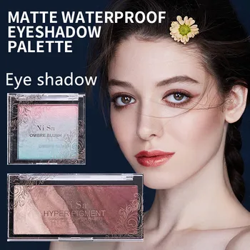 Matte Rainbow Gradient Eye Shadow Transparent Flip Eyeshadow Palette Waterproof Non-Smudge Eyeshadow Eye Makeup
Matte Rainbow Gradient Eye Shadow Transparent Flip Eyeshadow Palette Waterproof Non-Smudge Eyeshadow Eye Makeup