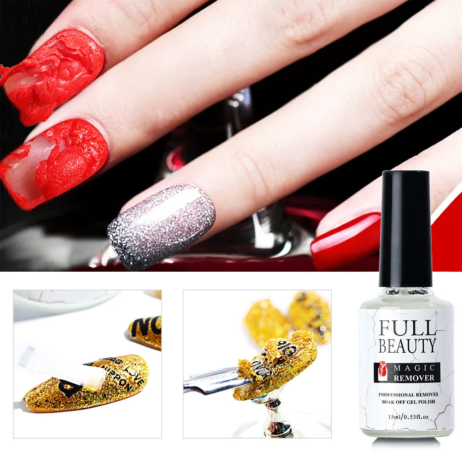 15ml Burst Magic Remover Nail Polish Soak Off Liquid to Remove Gel Varnish Primer Acrylic Degreaser Clean Layer Manicure LE1038
15ml Burst Magic Remover Nail Polish Soak Off Liquid to Remove Gel Varnish Primer Acrylic Degreaser Clean Layer Manicure LE1038