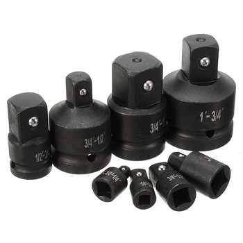 8pcs Impact Socket Convertor Adaptor Reducer 1/4" 3/8" 1/2" 3/4" 1" For Auto Car Bicycle Garage Repair Tool Accessories
8pcs Impact Socket Convertor Adaptor Reducer 1/4" 3/8" 1/2" 3/4" 1" For Auto Car Bicycle Garage Repair Tool Accessories