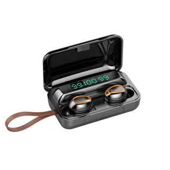Bluetooth 5.0 Earphone Wireless Headphones IPX7 Waterproof Earbuds 2000mAh Charging Box HiFi Stereo Sound Sport Headset With Mic
Bluetooth 5.0 Earphone Wireless Headphones IPX7 Waterproof Earbuds 2000mAh Charging Box HiFi Stereo Sound Sport Headset With Mic