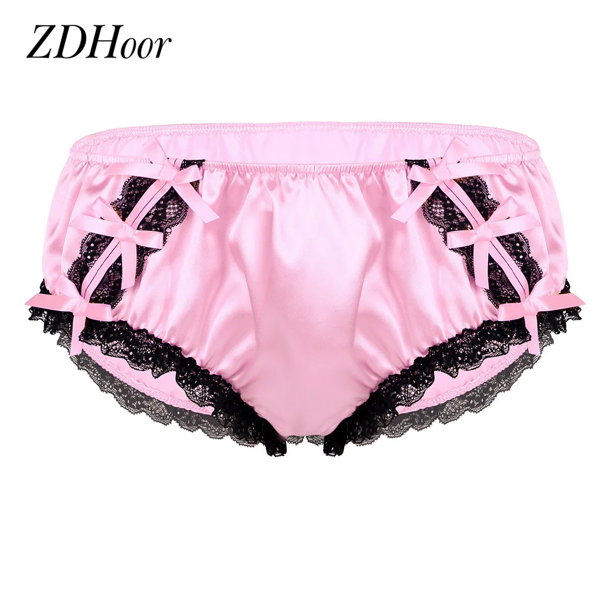 Mens Shiny Sissy Briefs Underwear Soft Ruffled Floral Lace Satin Lingerie Low Rise Gay Men Panties Stretchy Bikini Thongs
Mens Shiny Sissy Briefs Underwear Soft Ruffled Floral Lace Satin Lingerie Low Rise Gay Men Panties Stretchy Bikini Thongs