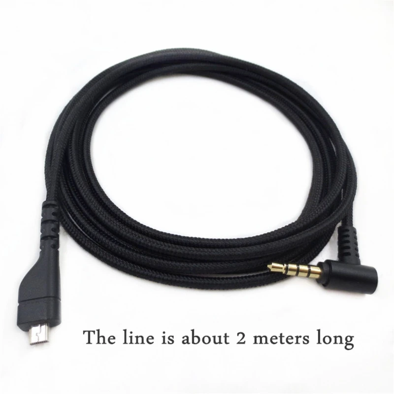 Replacement Stereo Audio- Cable Extension Cord for SteelSeries- Arctis 3 5 7 Pro Wireless Gaming Headphone Headset
Replacement Stereo Audio- Cable Extension Cord for SteelSeries- Arctis 3 5 7 Pro Wireless Gaming Headphone Headset