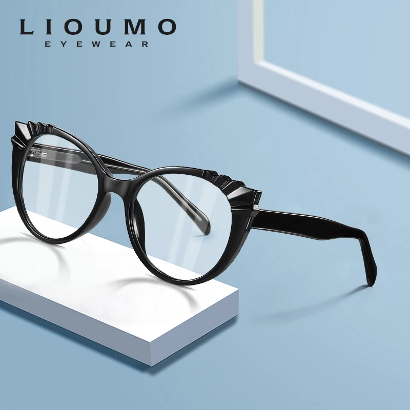 LIOUMO Retro Cat Eye Glasses Anti Blue Light Blocking Computer Cell Phone Eyewear UV400 Eyeglasses
LIOUMO Retro Cat Eye Glasses Anti Blue Light Blocking Computer Cell Phone Eyewear UV400 Eyeglasses